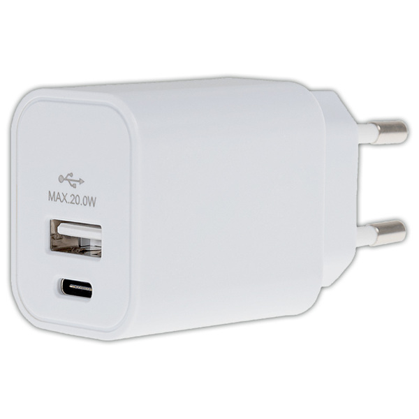 Bild 1 von Powertec Electric 20W USB Schnell-Ladegerät