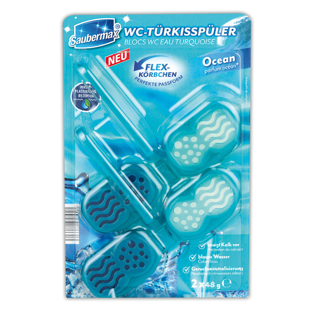 Bild 3 von Saubermax WC-Blauspüler / Türkisspüler