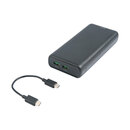 Bild 2 von DELTACO 
                                            Powerbank PB-C1004 mit 20.000 mAh, 1x USB-C PD 60 W & 2x USB-A Fast Charge