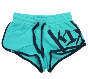 PARK AUTHORITY by K1X | Kickz wmns bootylicious hotpants Damen Shorts 6400-0031/3009 Mint/Schwarz