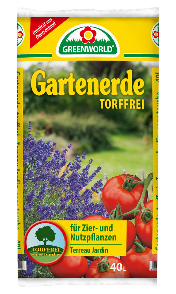 Bild 1 von Greenworld Gartenerde torffrei 40 L