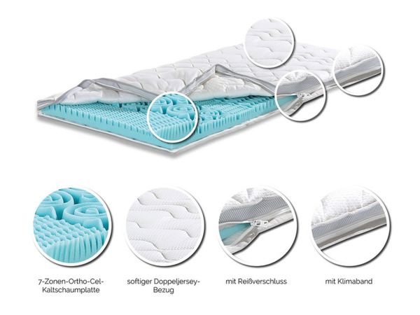 Bild 4 von f.a.n. Premium Kaltschaum-Topper XXL Soft Plus