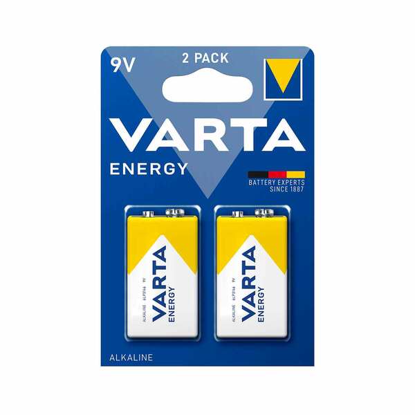 Bild 1 von VARTA Batterien ENERGY 9 V Block 2 Stück