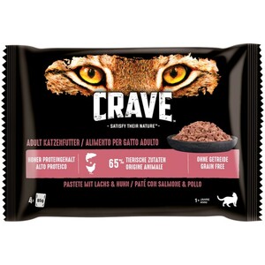 CRAVE Multipack Lachs und Huhn 11x85 g