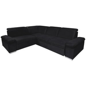 MID.YOU ECKSCHLAFSOFA Schwarz