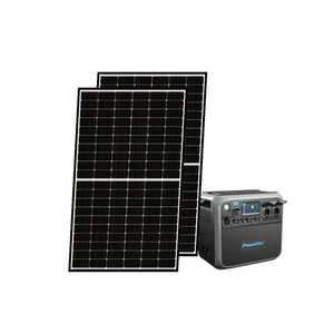 Sunlit Inselkraftwerk 2000  Wh Powerstation + 2x 380 Watt Solarpanels