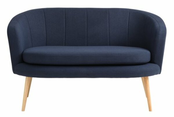 Bild 2 von Sofa GISTRUP 2-Sitzer dunkelblauer Stoff