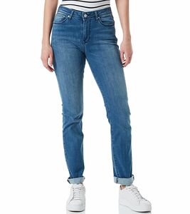 LTB Arline Damen Jeans High-Waist Hose mit geradem Bein 51290-14447 Blau