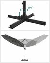 Bild 4 von SONGMICS Sonnenschirm, Ø 300 cm, UPF 50+, 360° drehbar, mit Ständer