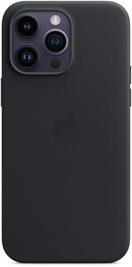 Leder Case mit MagSafe für iPhone 14 Pro Max mitternacht