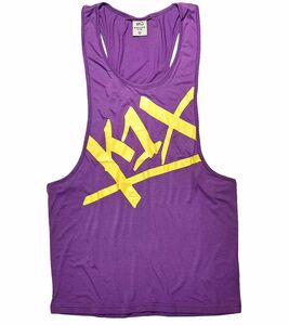 K1X | Kickz Wmns Tear it Up Tank Top Damen Sommer-Shirt 6700-0072/6204 Violett/Gelb