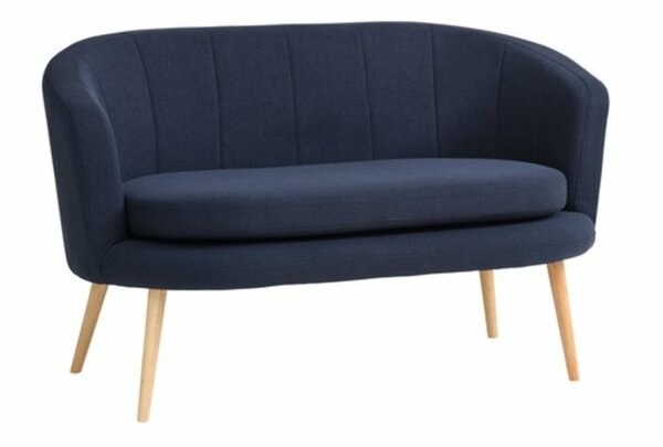 Bild 1 von Sofa GISTRUP 2-Sitzer dunkelblauer Stoff