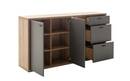 Bild 4 von MCA furniture - Sideboard Lizzano in Royal grey/Balkeneiche-Nachbildung