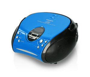 Lenco »SCD-24 Boombox« CD-Player mit Radio und Kopfhöreranschluss, blau