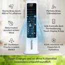 Bild 2 von Klarstein Ventilatorkombigerät Skytower 360° Smart Luftkühler, mit Wasserkühlung & Eis mobil Klimagerät ohne Abluftschlauch