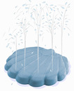 Bild 1 von BIG Splash-Shower Bodendusche Blau