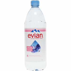 evian 2 x Natürliches Mineralwasser (EINWEG) zzgl. Pfand