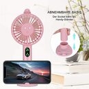 Bild 2 von DESI Mini USB-Ventilator Hand Powered Mini Fan Portable Fan With Double Nozzles