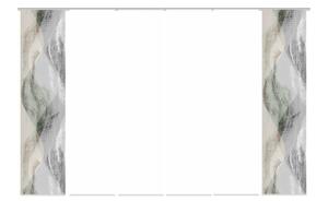 Schiebevorhang 6er-Set grau Maße (cm): B: 60 H: 245 Gardinen & Sichtschutz