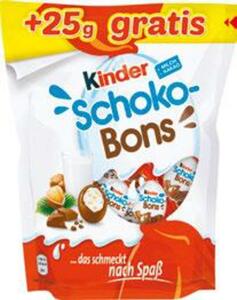 kinder Schoko-Bons + 25 g gratis