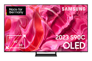 SAMSUNG GQ65S90CAT OLED TV (Flat, 65 Zoll / 163 cm, 4K, SMART TV, Tizen)
