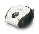 Bild 1 von Lenco »SCD-24 Boombox« CD-Player mit Radio und Kopfhöreranschluss, weiß