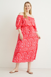 C&A Kleid, Rot, Größe: 56