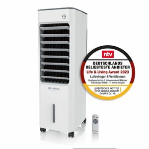 Brandson Ventilatorkombigerät, mobiler Luftkühler, Wasserkühlung, 5L Wassertank, Klimaanlage, 50W