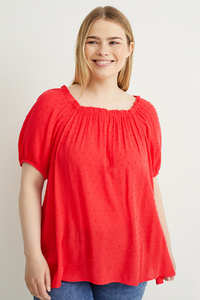 C&A Bluse, Rot, Größe: 58