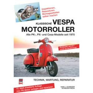 Klassische Vespa Motorroller seit 1970 Technik, Wartung, Reparatur Delius Klasing Verlag