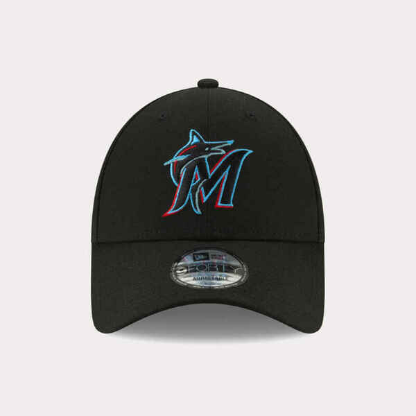 Bild 1 von Baseball Cap MLB Miami Marlins Damen/Herren schwarz