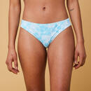 Bild 2 von Bikini-Hose Damen hoher Beinausschnitt blau