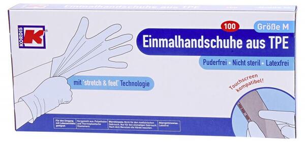 Bild 1 von Kordis Einmalhandschuhe aus TPE Gr. M