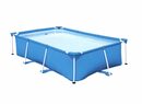 Bild 2 von Bestway Framepool Pool Komplettset, Rechteckig, Aufstellpool 259x170x61cm, Planschbecken (Gartenpool ohne Pumpe Set, Gross, Aufstellbecken, Familienpool, Kinderpool), Schwimmbecken für Garten,