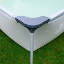 Bild 3 von yourGEAR Rechteckpool yourGEAR Familien Pool 3x2x0,7m Stahlrahmenbecken Gartenpool Stahlrohr Schwimmbecken Schwimmbad Planschbecken