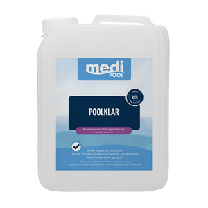 mediPOOL Poolklar-Konzentrat 5 Liter, für die Poolpflege