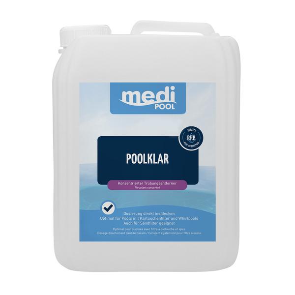 Bild 1 von mediPOOL Poolklar-Konzentrat 5 Liter, für die Poolpflege
