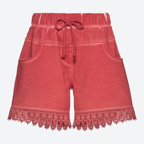 Bild 1 von Damen-Shorts mit Spitze am Beinabschluss