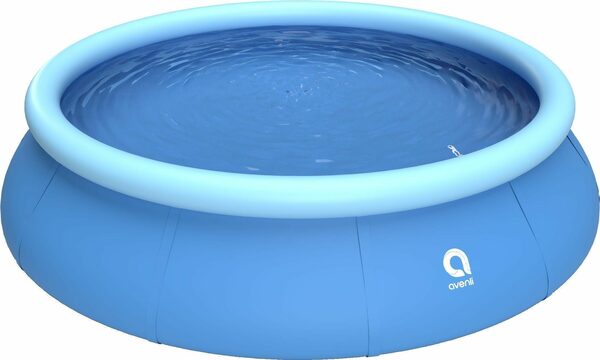 Bild 1 von Avenli Quick-Up Pool Prompt Set Pool Ø 360 x 90 cm (Aufstellpool mit aufblasbarem Ring), Swimmingpool auch als Ersatzpool geeignet