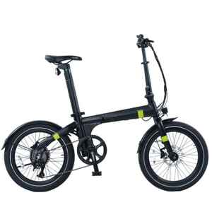 Elektro-Faltrad Eolo Black lime | Reichweite 70km - Batterie 10.4Ah