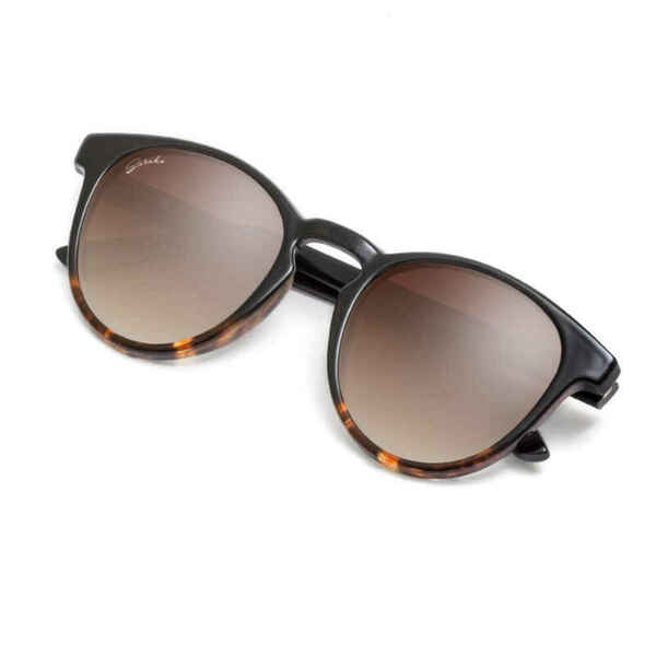 Bild 1 von Runde Modesonnenbrille Surf SIROKO Ibiza Schwarz Herren