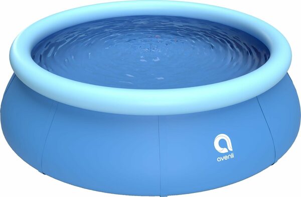Bild 1 von Avenli Quick-Up Pool Prompt Set Pool Ø 300 x 76 cm (Aufstellpool mit aufblasbarem Ring), Swimmingpool auch als Ersatzpool geeignet