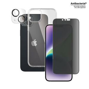 3-in-1 Privacy Protection Pack iPhone 14 Plus (B0403+P2785)