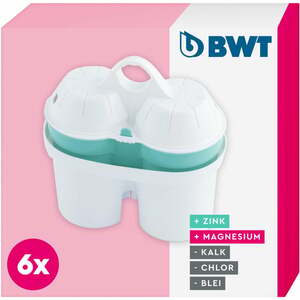 BWT - Filterkartuschen zinc + Magnesium Mineralized Water 6er Pack - stärkt das Immunsystem und die Abwehrkräfte