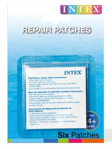 Intex Framepool INTEX Reperatur Flicken / Klebepads für Löcher im Pool / Poolpflaster selbstklebend (1-tlg)