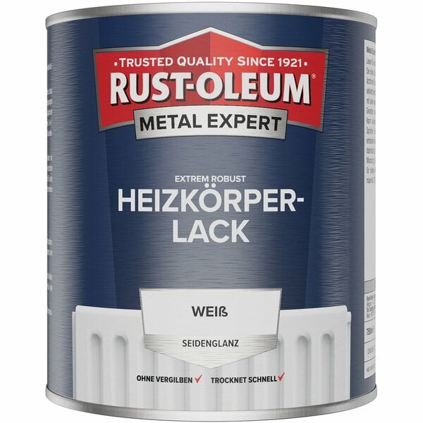 Bild 1 von Rust-Oleum Metal Expert Heizkörperlack Seidenglanz Weiß 750 ml