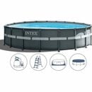 Bild 1 von Intex Framepool Intex Ultra XTR Frame Pool Komlpettset 488 x 122 c (Komplett-Set), Sicherheitsleiter