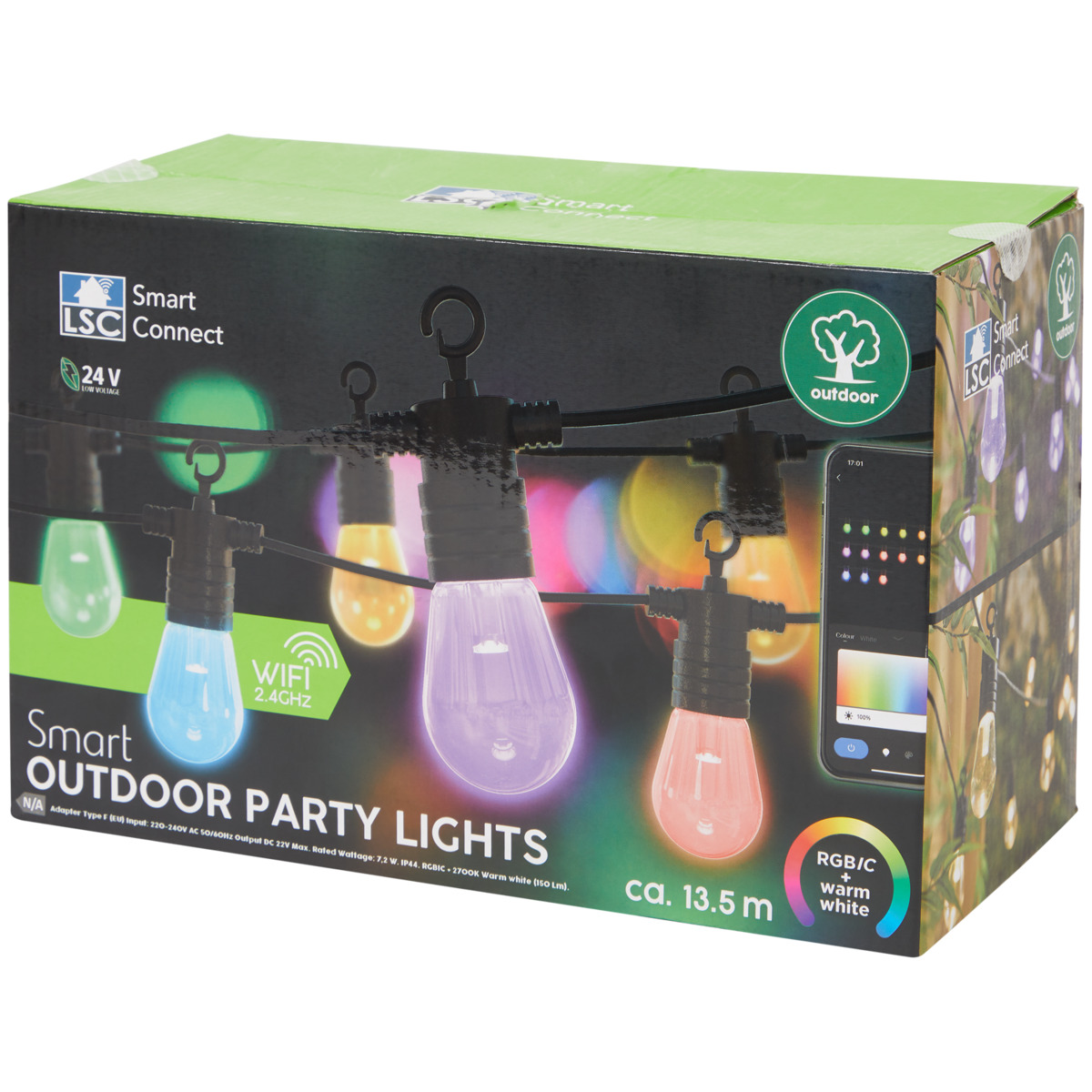Bild 1 von LSC Smart Connect Partylichter für den Außenbereich