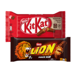 KitKat, Lion, Smarties oder Nuts Multipacks