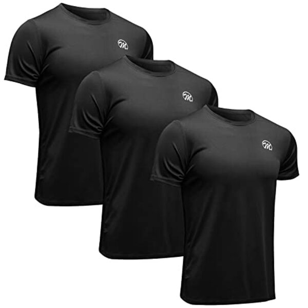 Bild 1 von MEETWEE Sportshirt Herren, Laufshirt Kurzarm Mesh Funktionsshirt Atmungsaktiv Kurzarmshirt Sports Shirt Trainingsshirt für Männer